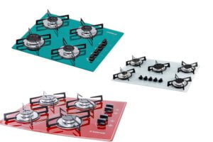 Cooktop colorido: modelos e cores para a sua cozinha